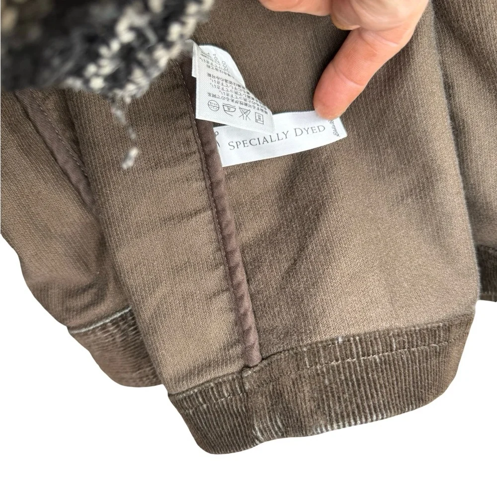 Eddie Bauer 2X Brown Corduroy Field Jacket Coat - Picture 6 of 8